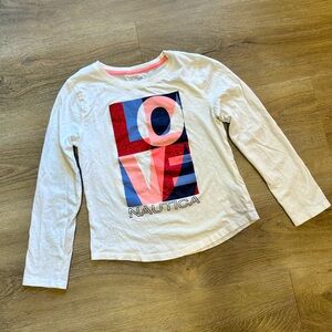 Girls Nautica LOVE Shirt